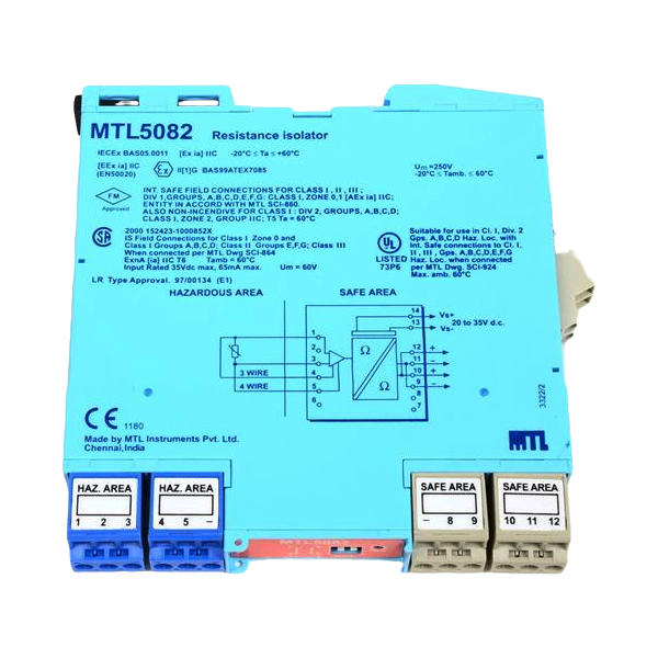 MTL5082 New MTL Resistance Isolator